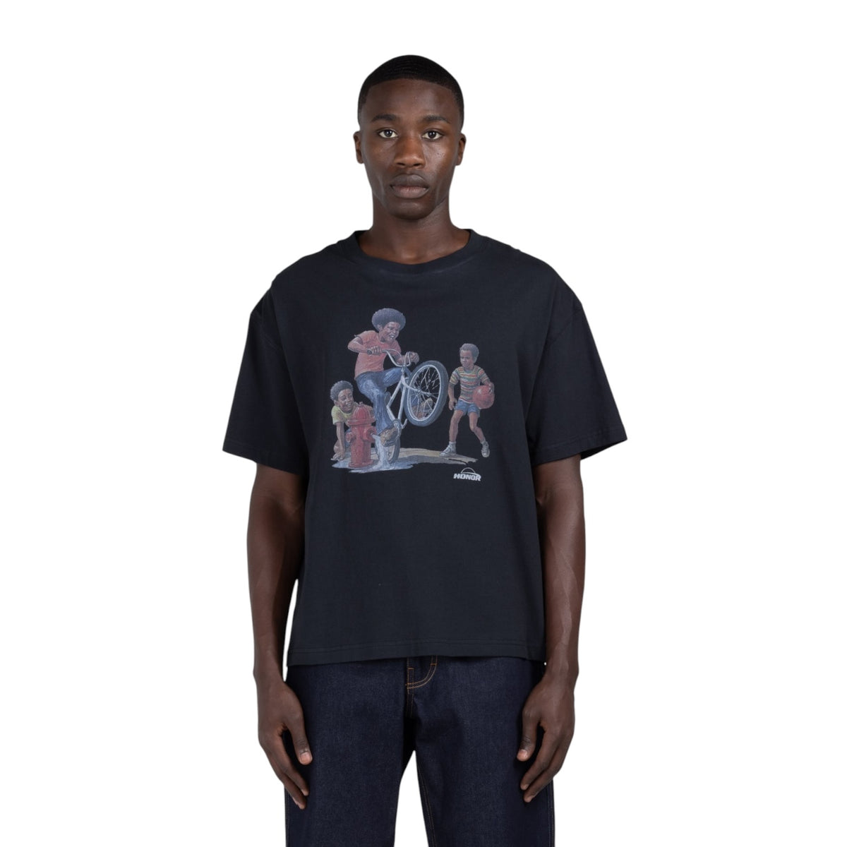 Honor The Gift Life Outside Tee - Black