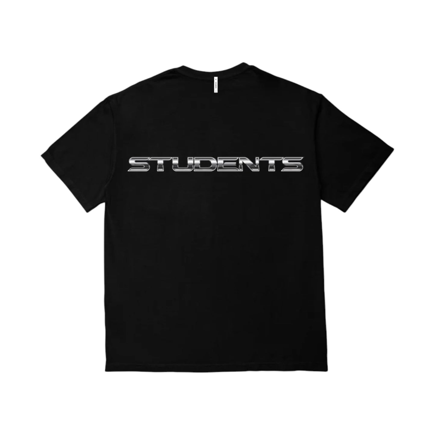 Students Solid SS Tee - Black