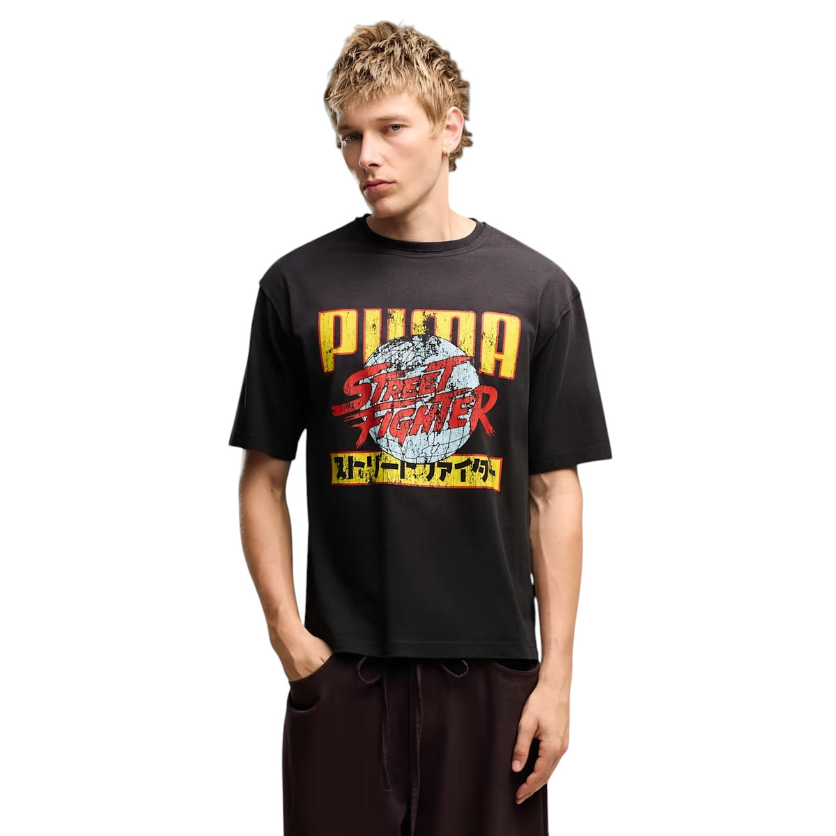 Street Fighter x Puma Distressed Tee