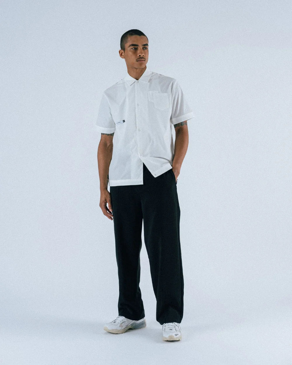 Students Social Slack Pants - Black