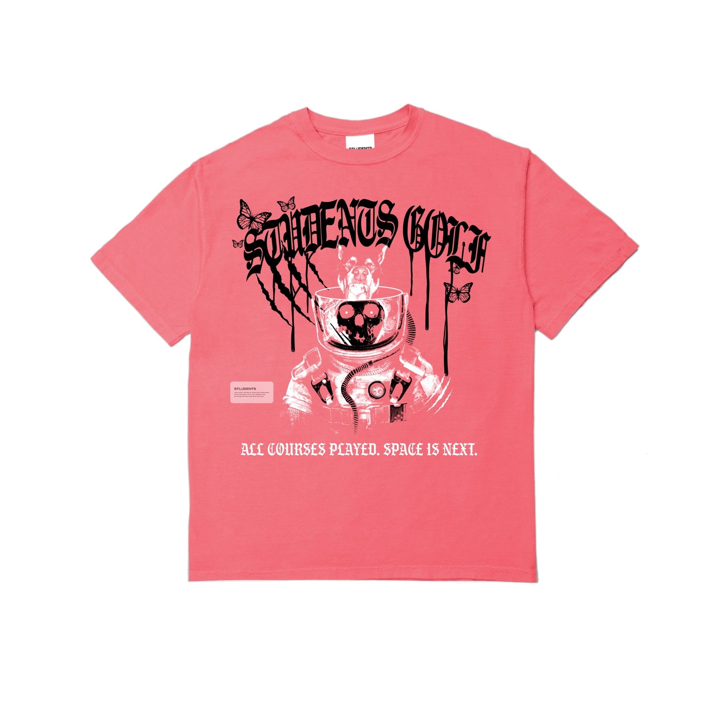 Students Space Is Next Tee - Salmon