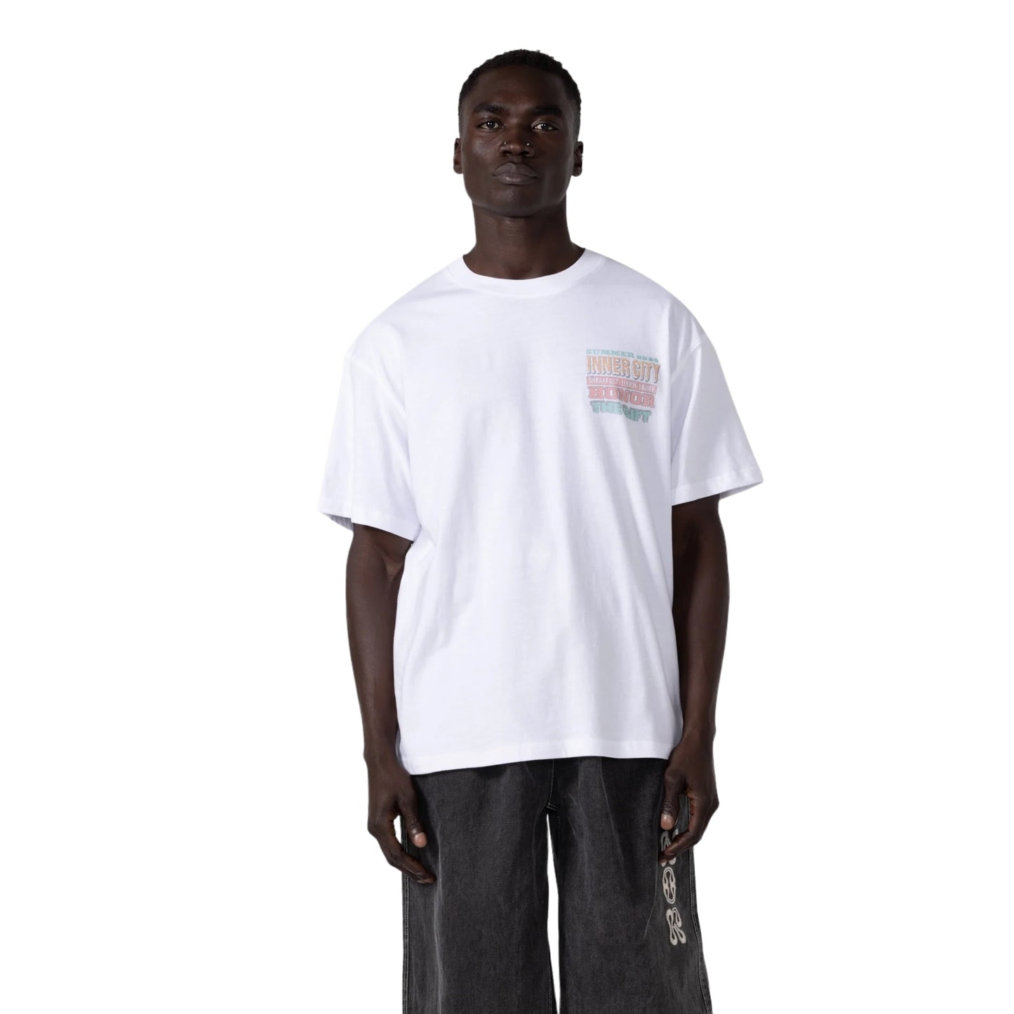 Honor The Gift - Burgers SS Tee (White)