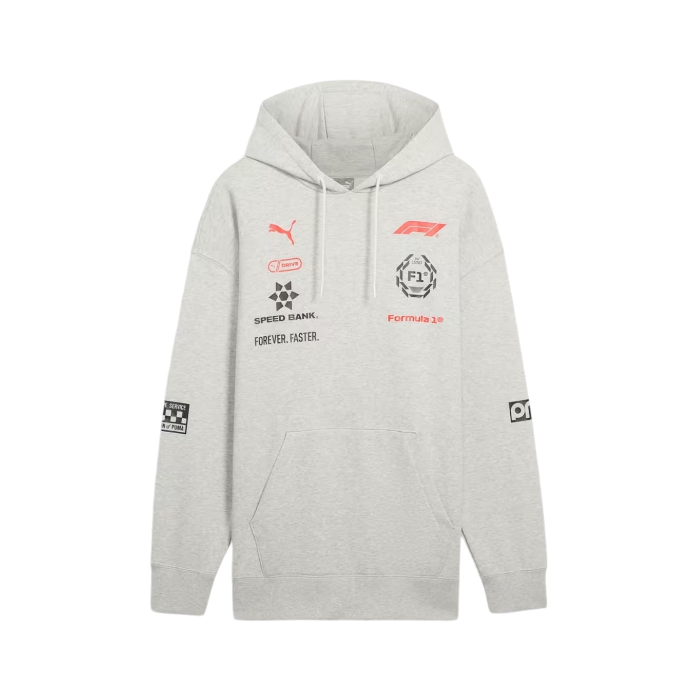 ルルレモン タイトパーカー フィンガーホール ゴールド刺繍　ライトグレー 6 M Puma F1 Racing Hoodie - 63224401-060 – Reynolds & Sons