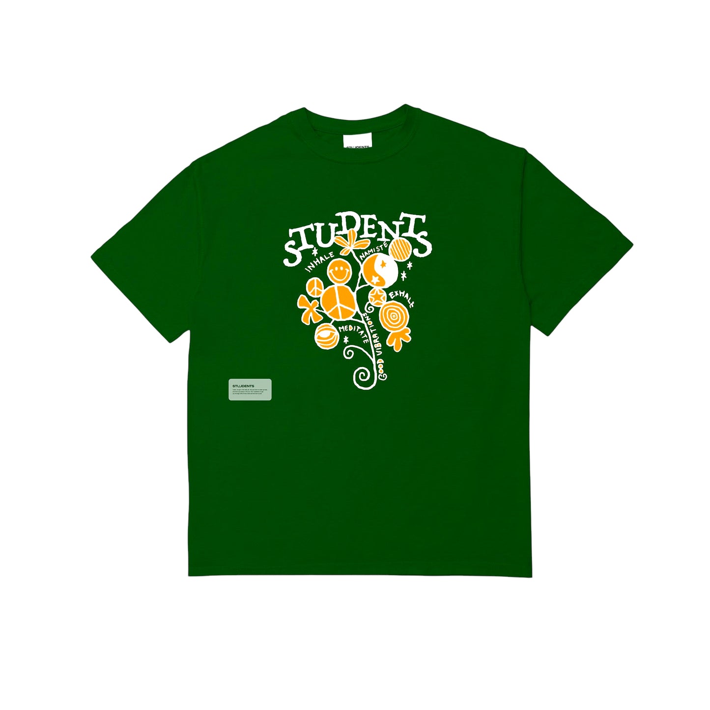 Students Growth SS Tee - Green