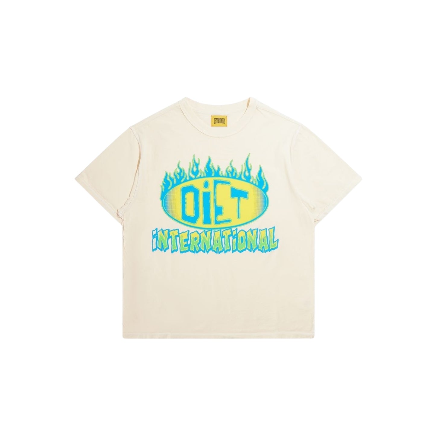 Diet Starts Monday INTL Flame Tee - White