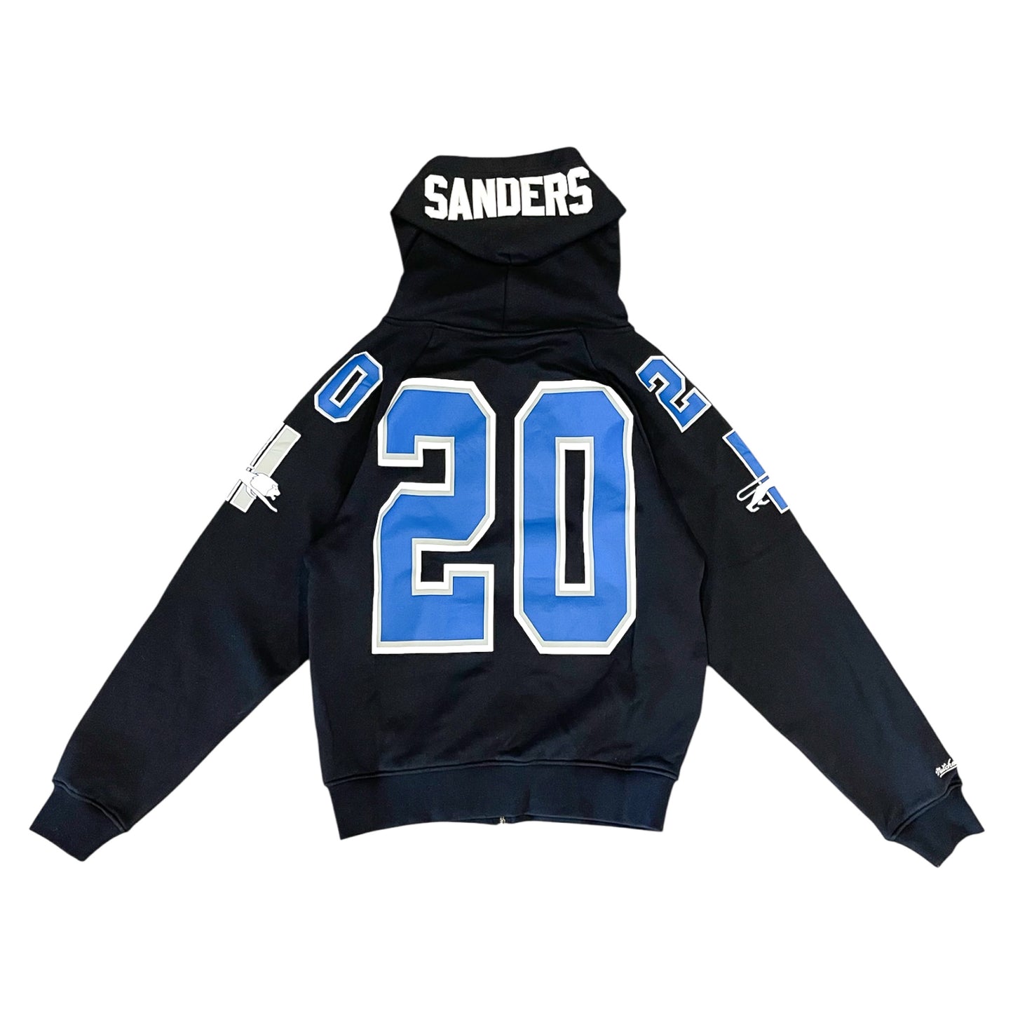 Mitchell & Ness NFL Maxxed Out Raglan Hoodie Lions - Barry Sanders
