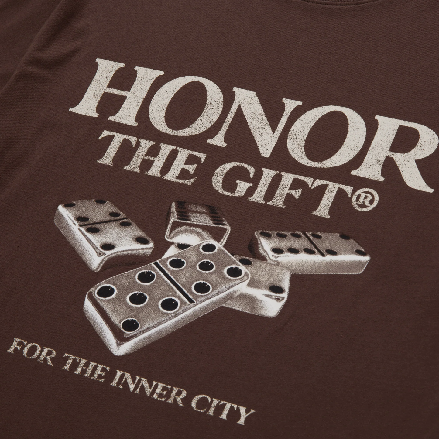 Honor The Gift C-Fall Dominos Tee - Brown