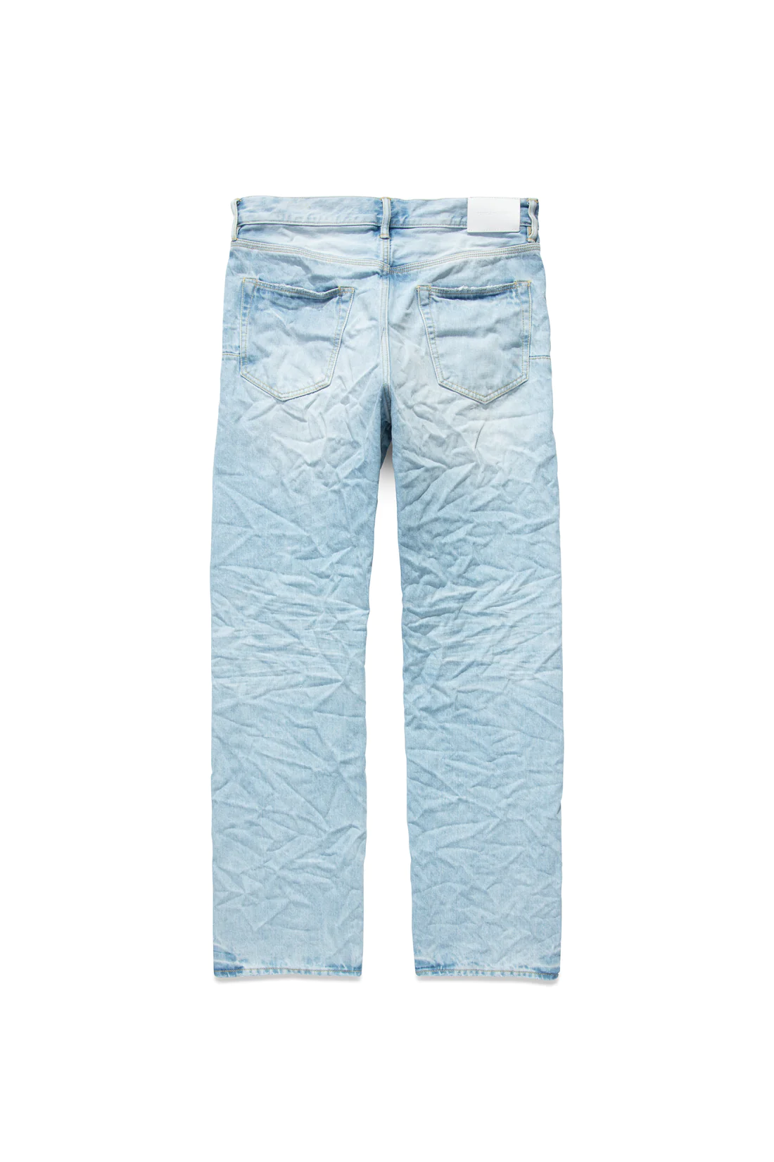 Purple Denim Sun Faded Icy Light Indigo