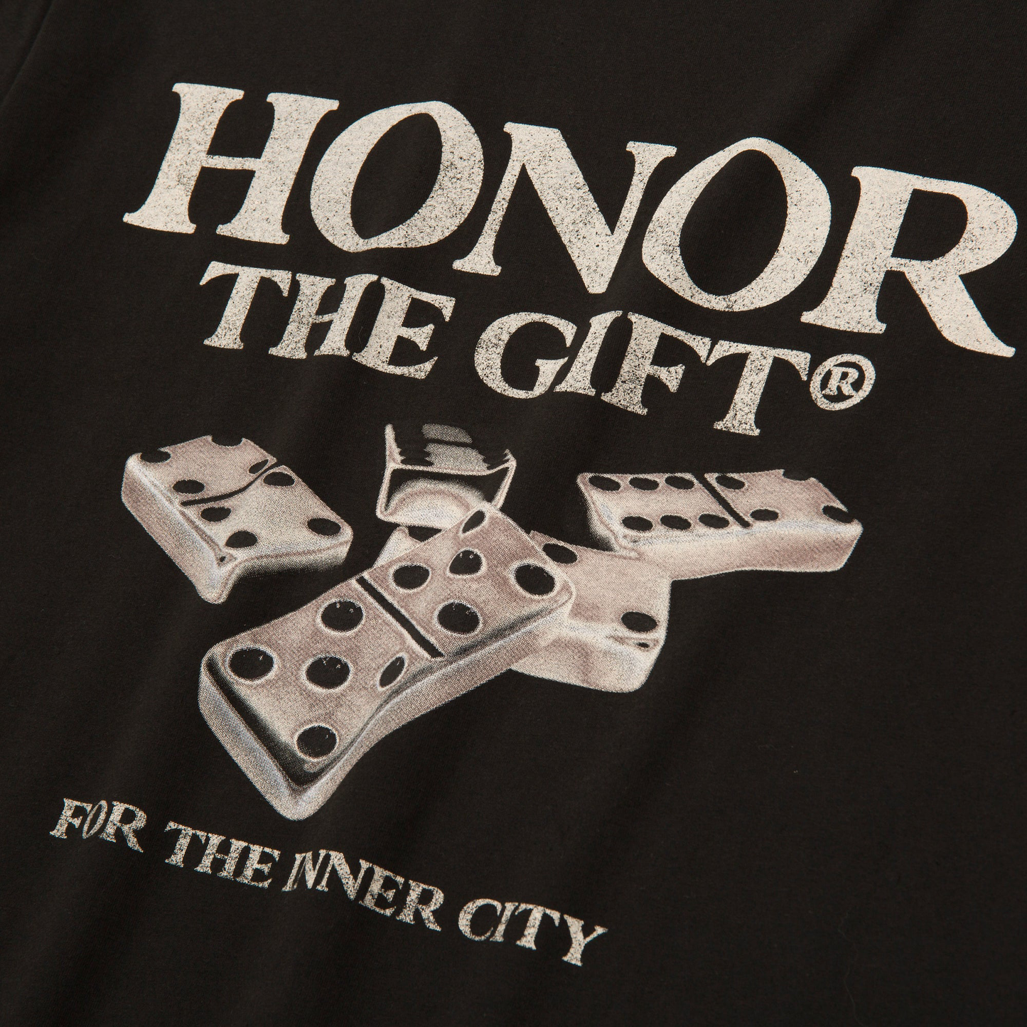 Honor The Gift C-Fall Dominos Tee - Black