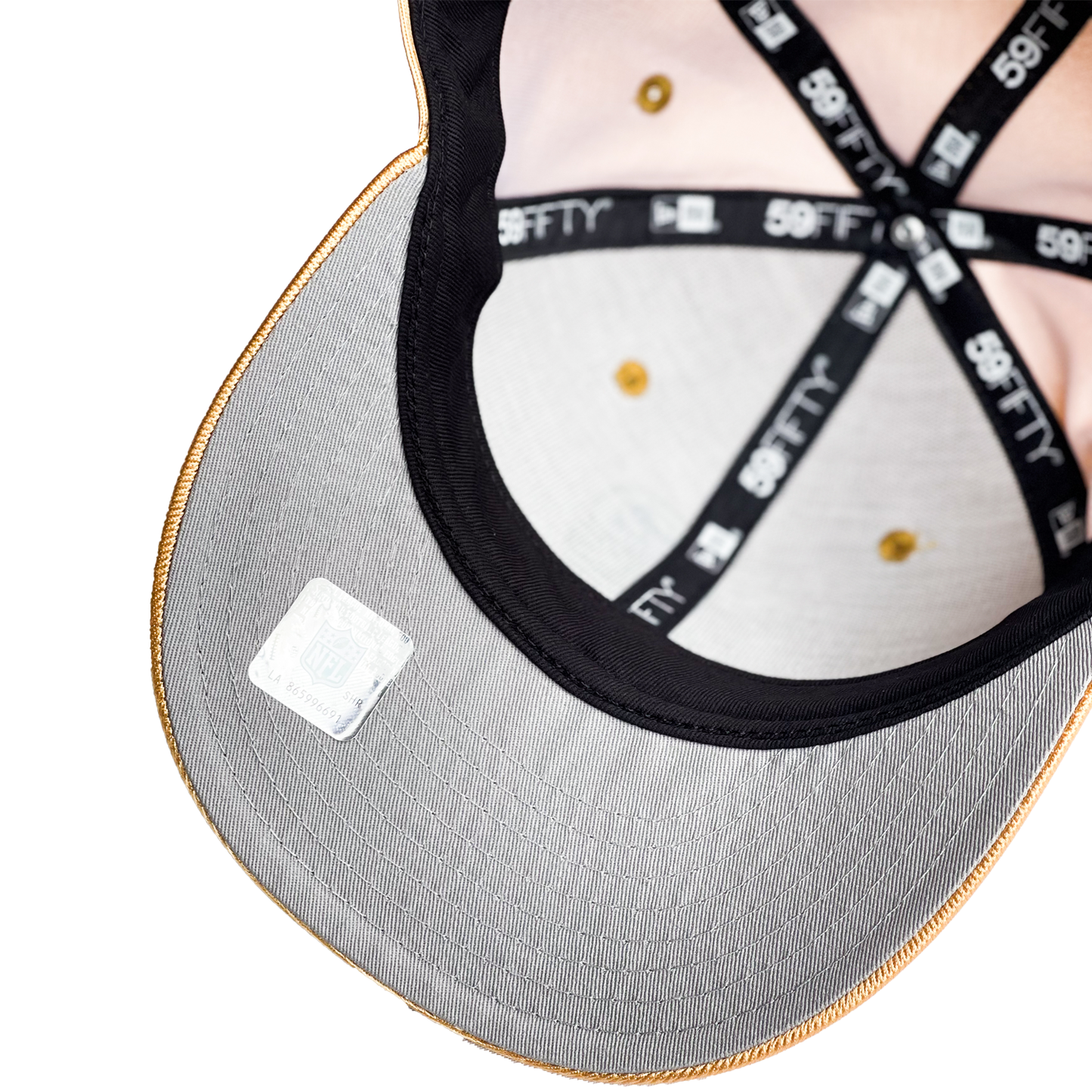 New Era Detroit Lions 90 Seasons Helmet Pack 59Fifty - Gold