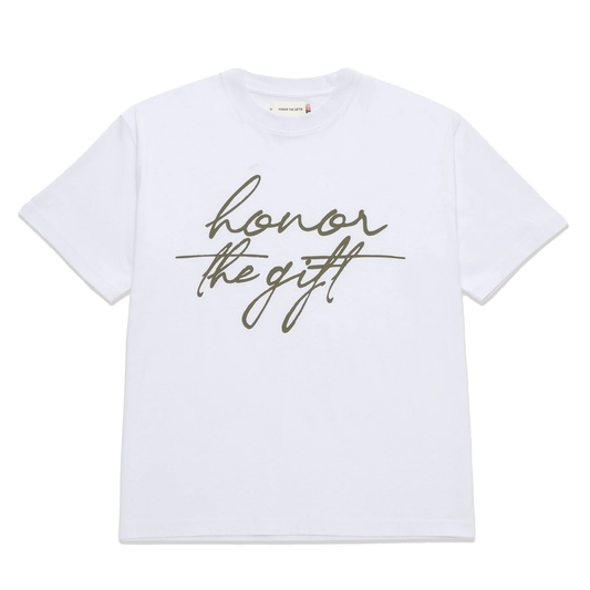 Honor The Gift HTG Script T-Shirt