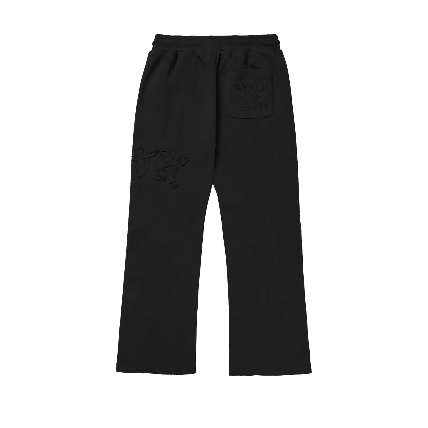 Honor The Gift C-Fall Embroidered Sweatpants - Black