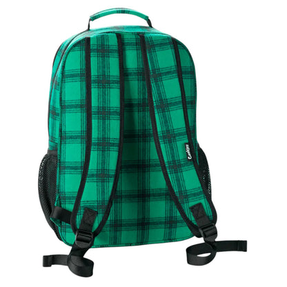 Cookies Lumberjack Plaid Smell Proof Backpack - Green