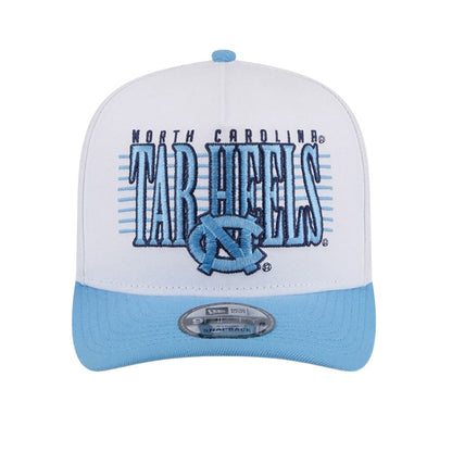 New Era North Carolina Tar Heels March Madness College Vault 2005 A-Frame 9Fifty Snapback - White