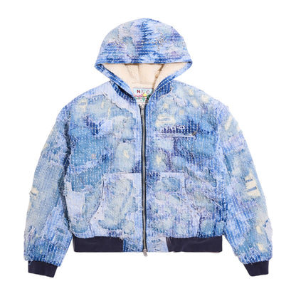 Nothing Grows Overnight Boro Denim Jacket
