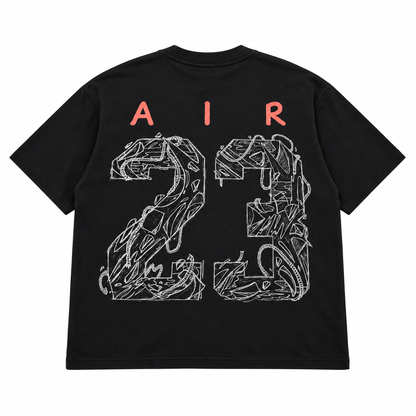 Jordan Brooklyn Oversized Tee "Artist Series" Black - IH0692-010