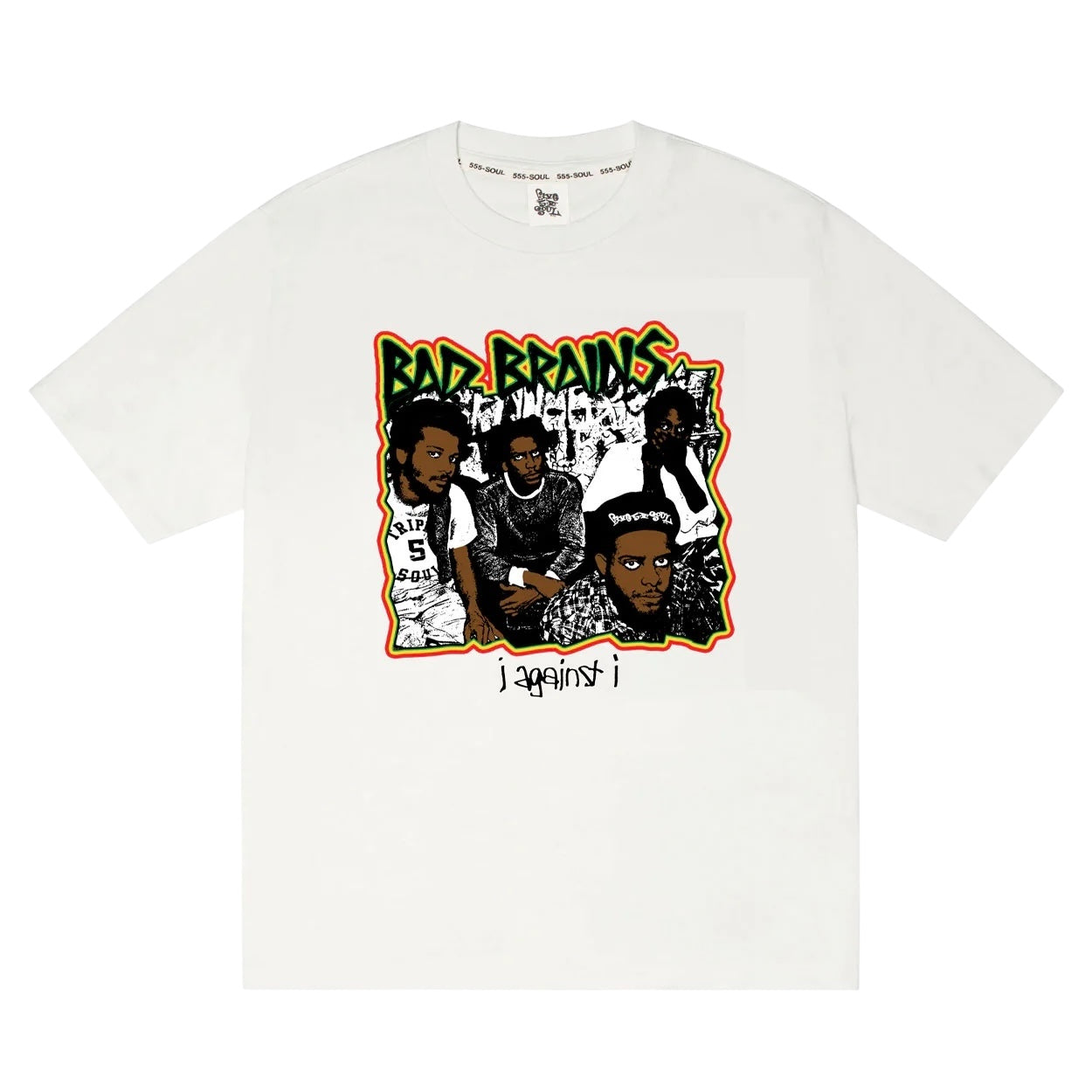 Triple 5 Soul - Brain Bad Tee -  Off White