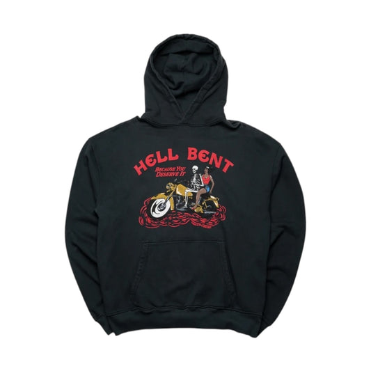 Diet Starts Monday Hell Bent Hoodie - Vintage Black