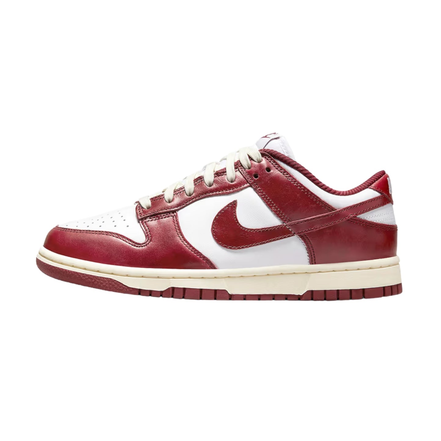 W Nike Dunk Low Premium "Vintage Red" - FJ4555-100