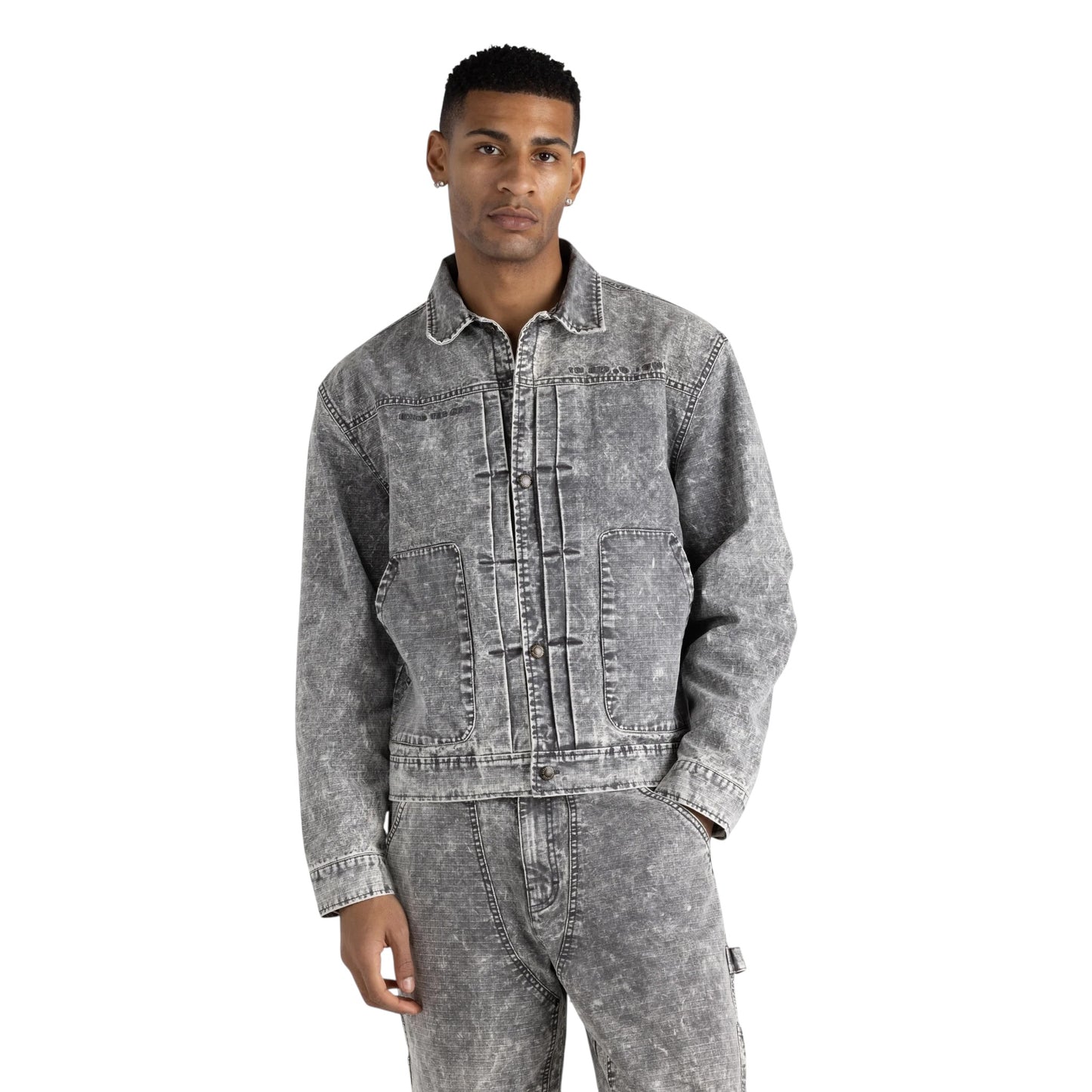 Honor The Gift Still Do Ripstop Jacket - Grey