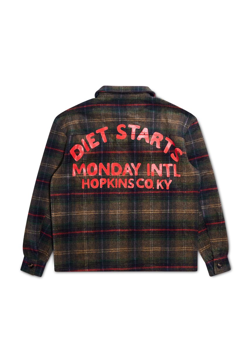 Diet Starts Monday Tank Flannel