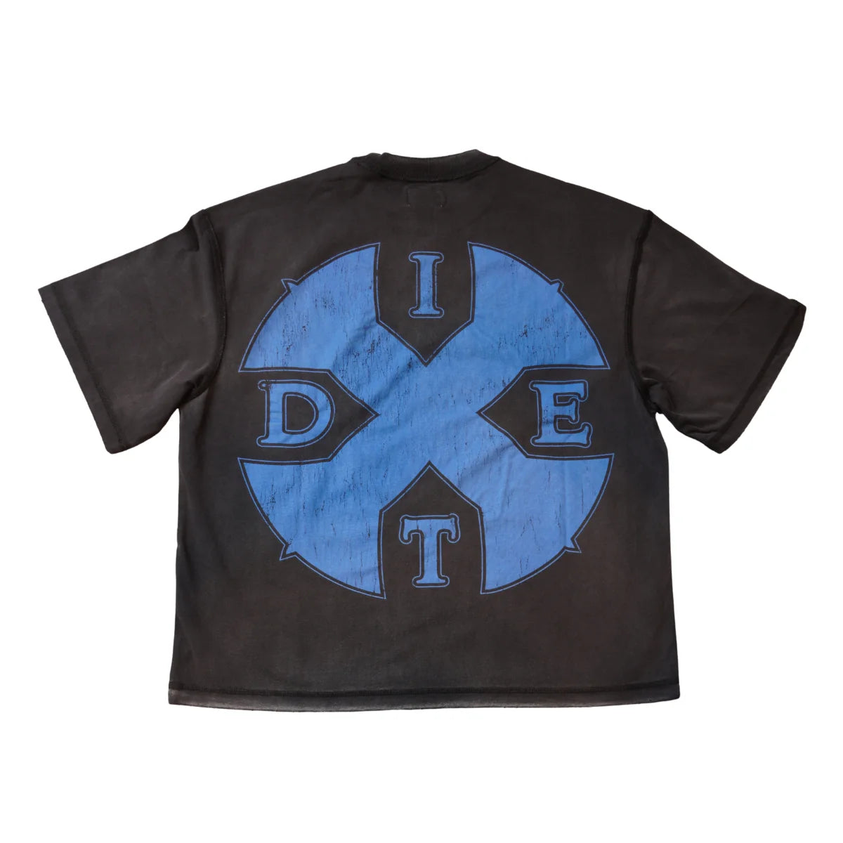 Diet Starts Monday Shield Tee - Vintage Black