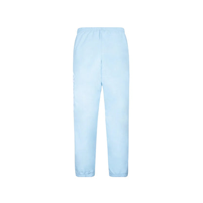 Paper Planes Light Blue Script Fur Relaxed Sweatpant