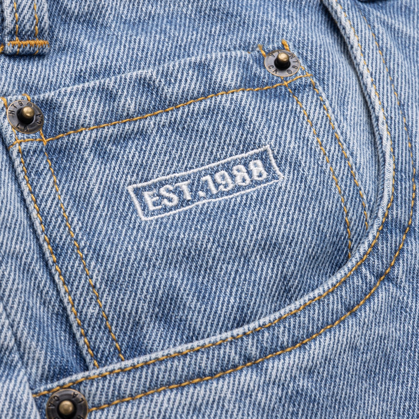 Honor The Gift - Frayed Edge 11" Denim Bermudas