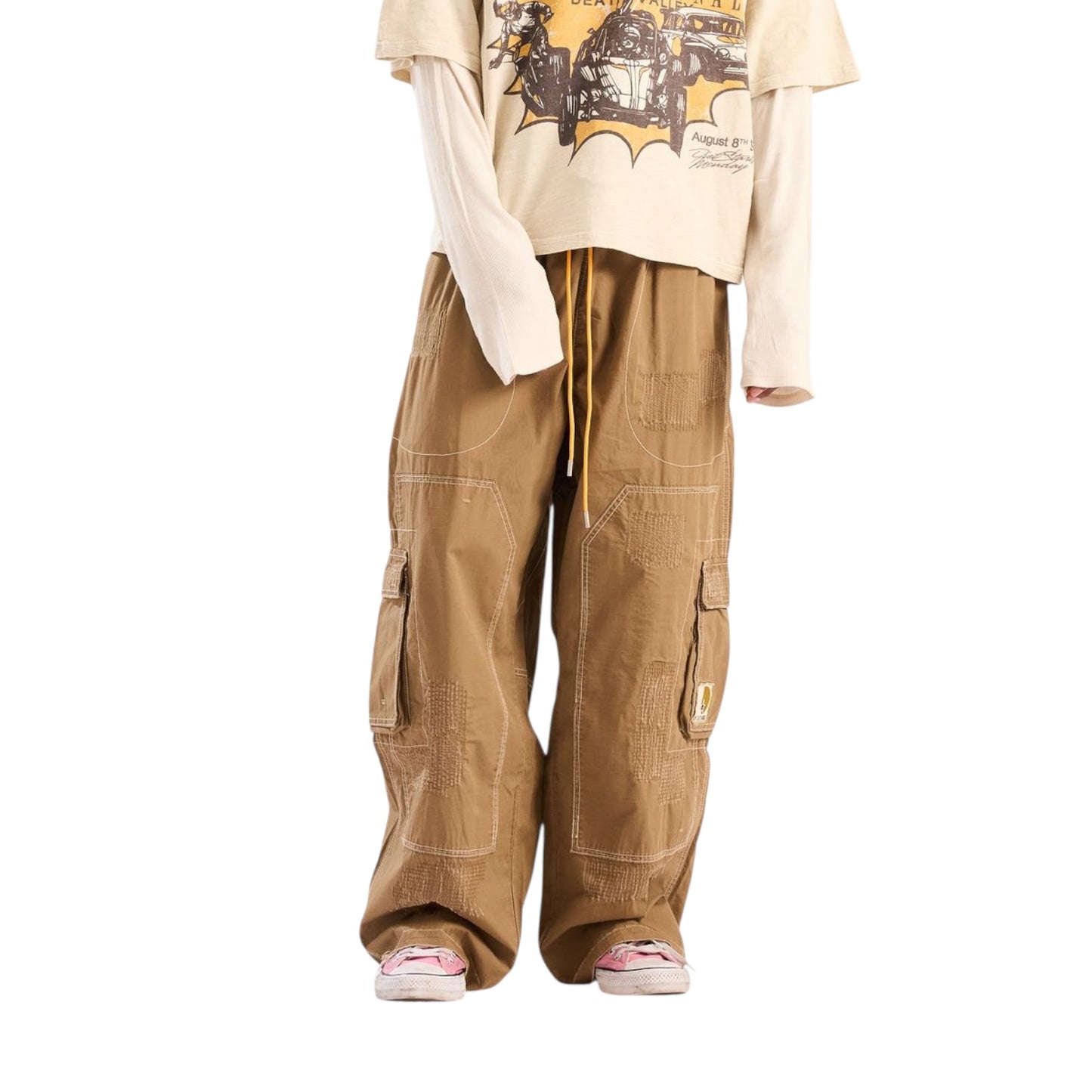 Diet Starts Monday Repair Cargo Pants