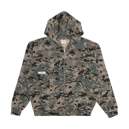 Students Grantsville Camo Zip Hoodie