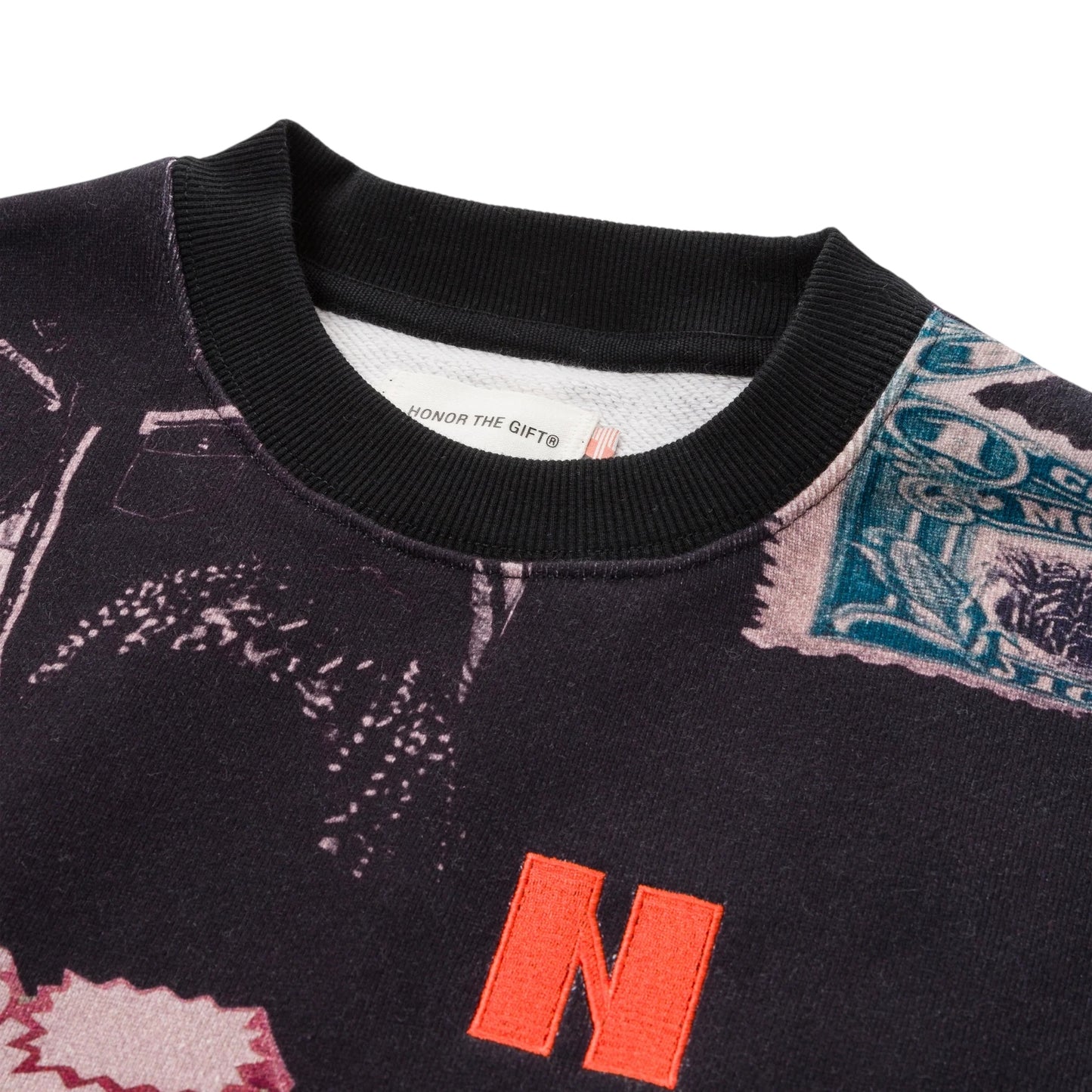Honor The Gift Collage Crewneck - HTG250251