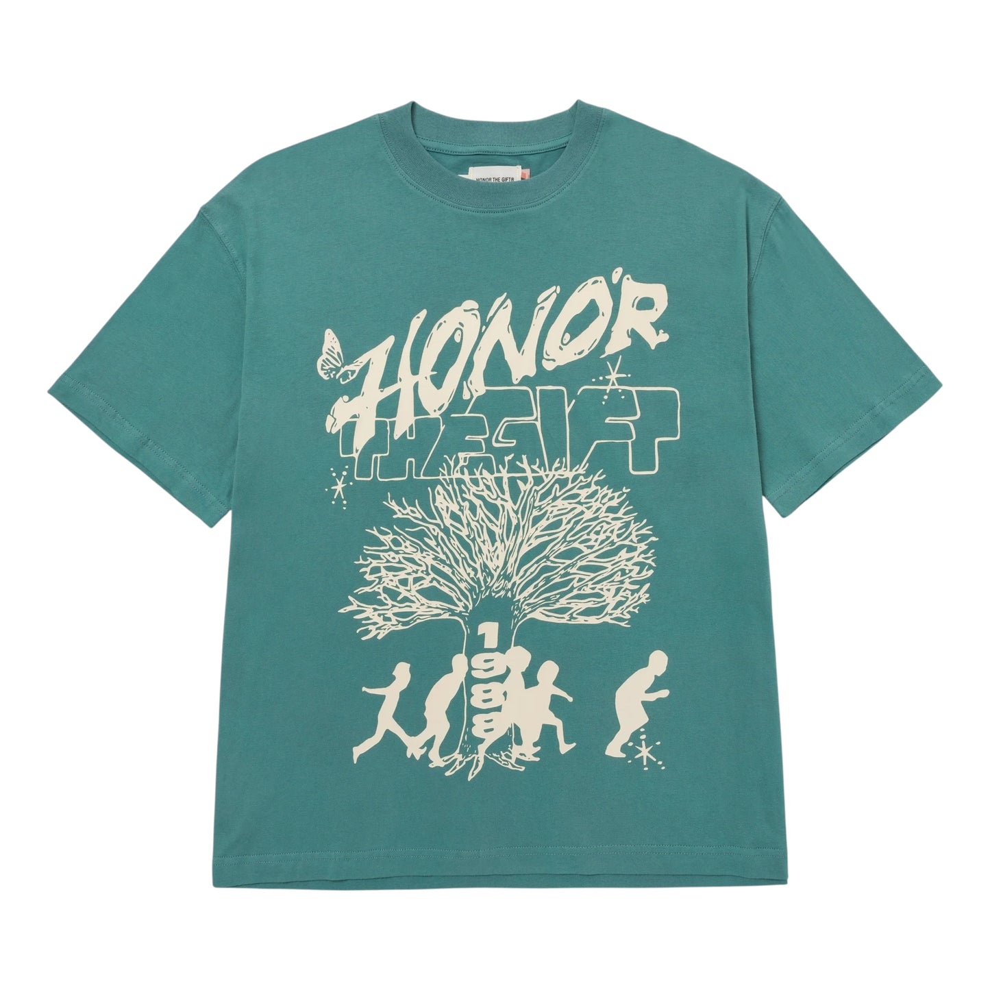 Honor The Gift Family Tree T-Shirt - Green - HTG250244