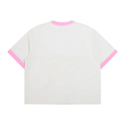 Diet Starts Monday DSM Ringer Tee - Antique White