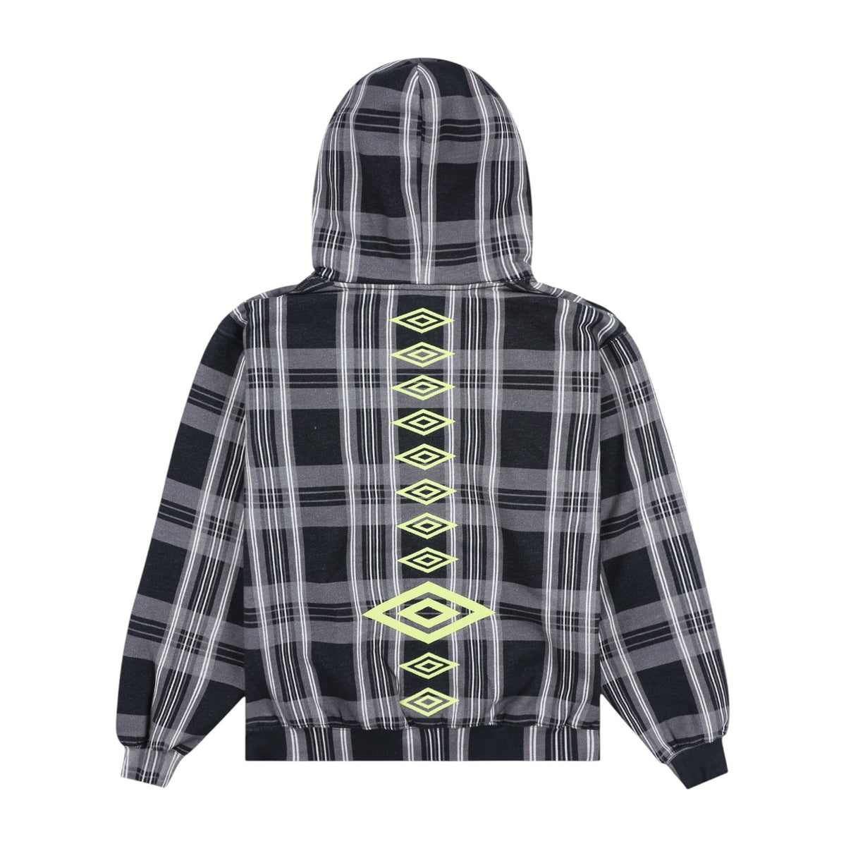 Umbro x Pleasures Spine Plaid Hoodie