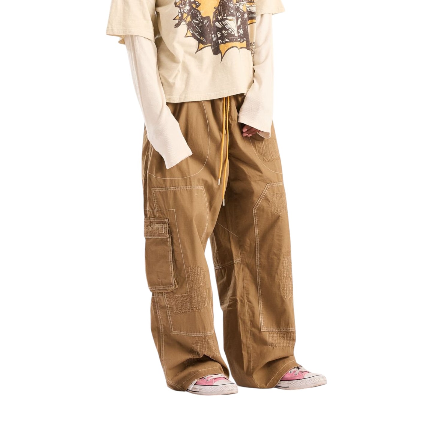 Diet Starts Monday Repair Cargo Pants