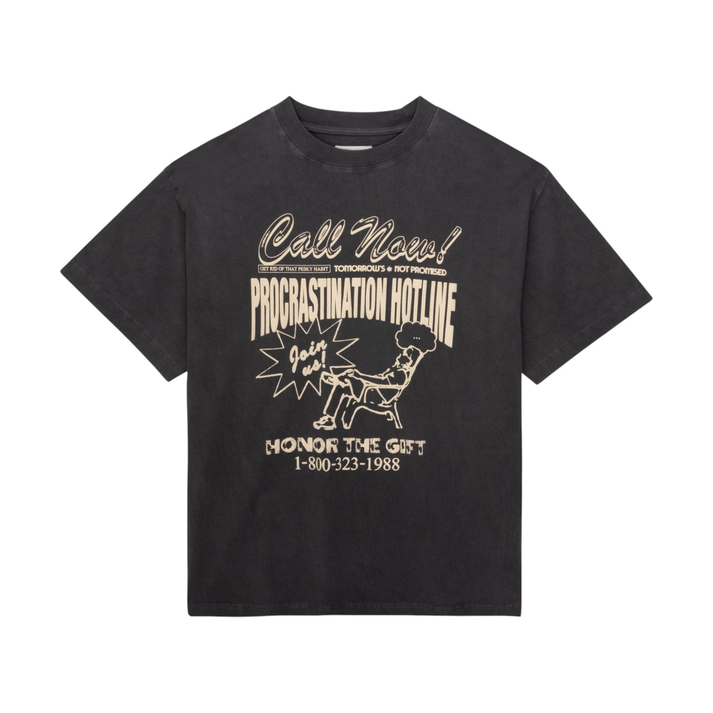 Honor The Gift - Procrastination Hotline SS Tee