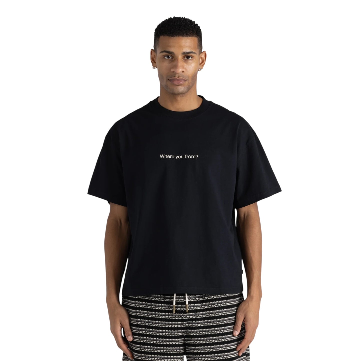 Honor The Gift Where You From Tee - Black