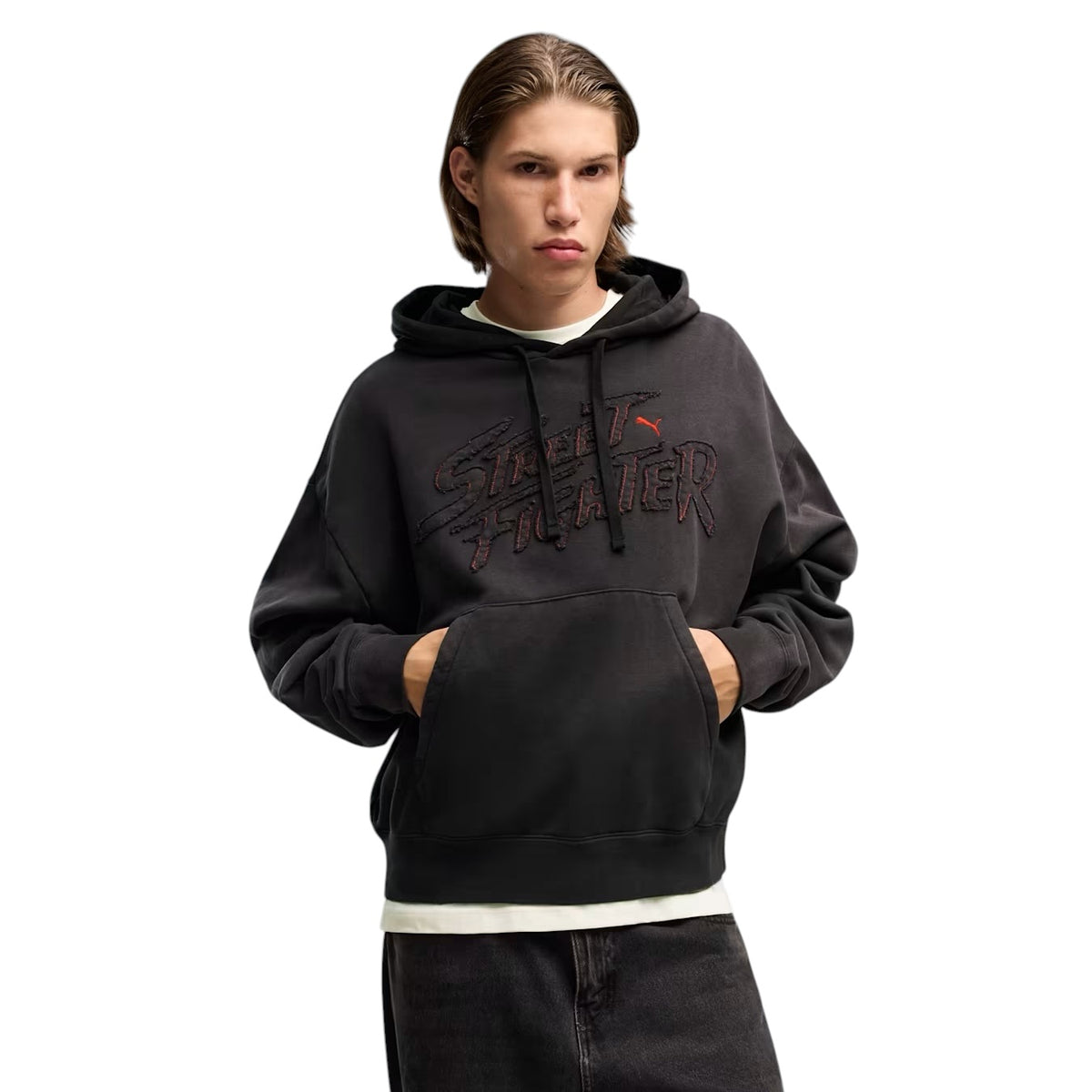 Street Fighter x Puma Distressed Hoodie