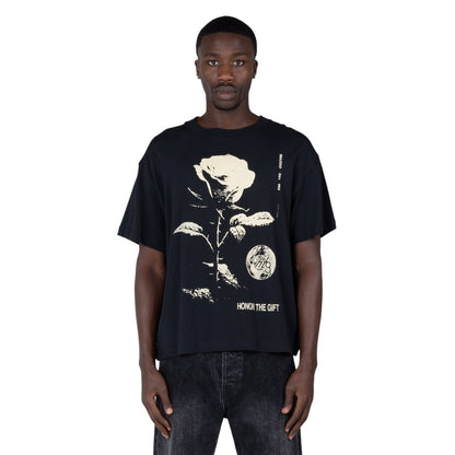 Honor The Gift Rose From Concrete Tee