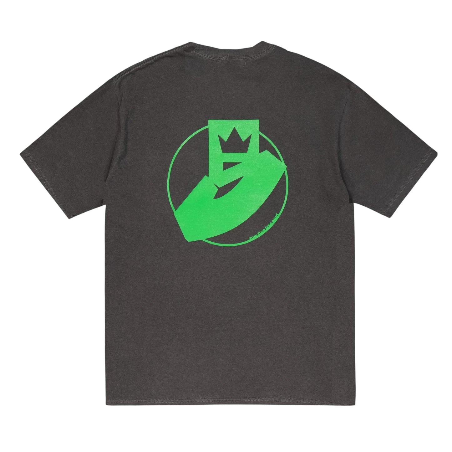 Triple 5 Soul 5 Crown Tee - Washed Black