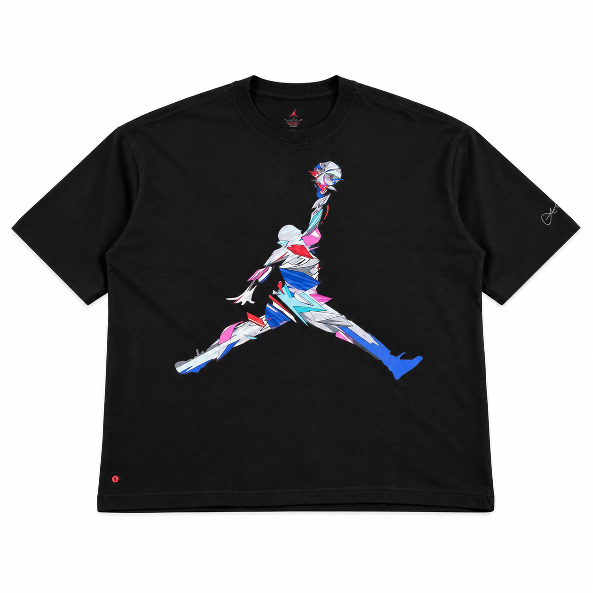 Jordan Brooklyn Oversized Tee "Artist Series" Black - IH0692-010