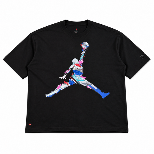 Jordan Brooklyn Oversized Tee "Artist Series" Black - IH0692-010