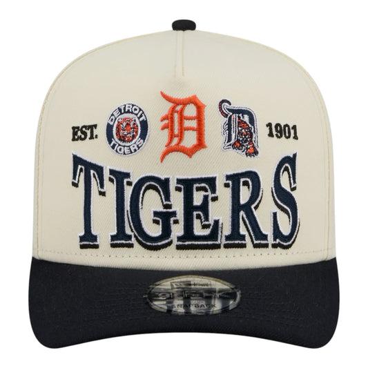 New Era Detroit Tigers Tri Hit A-Frame 9Fifty Snapback