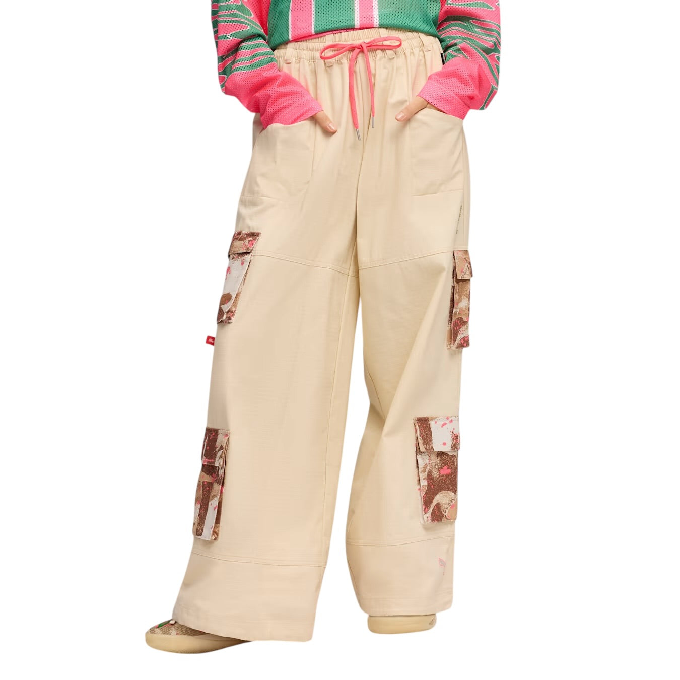 W Puma Flau'jae AOP Cargo Pants - 63588701