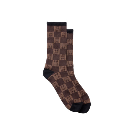 Honor The Gift Monogram Ribbed Sock