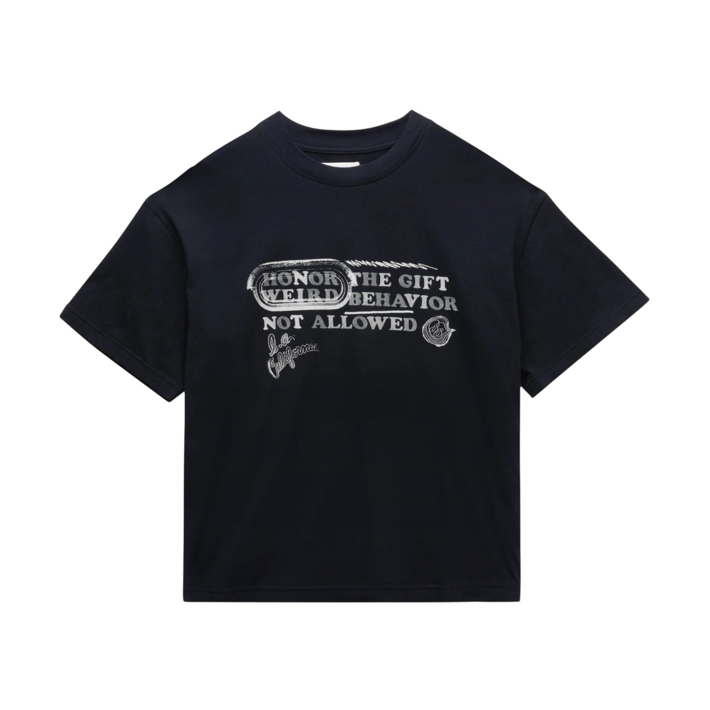 Honor The Gift Weird Behavior S/S Tee - Black