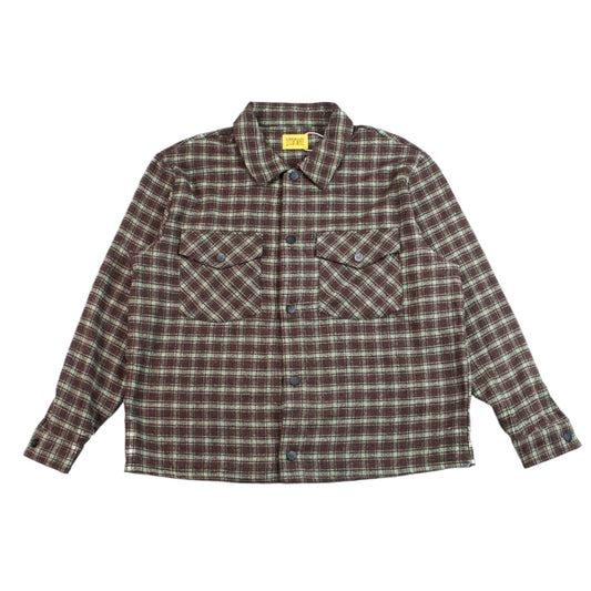 Diet Starts Monday Flannel - Brown