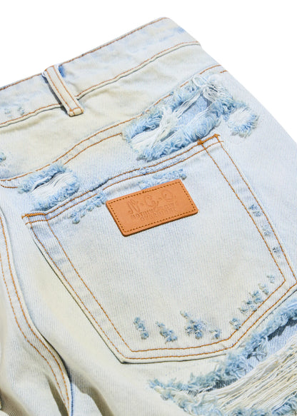 Nothing Grows Overnight - Field Baggy Jeans Final Lt Wash