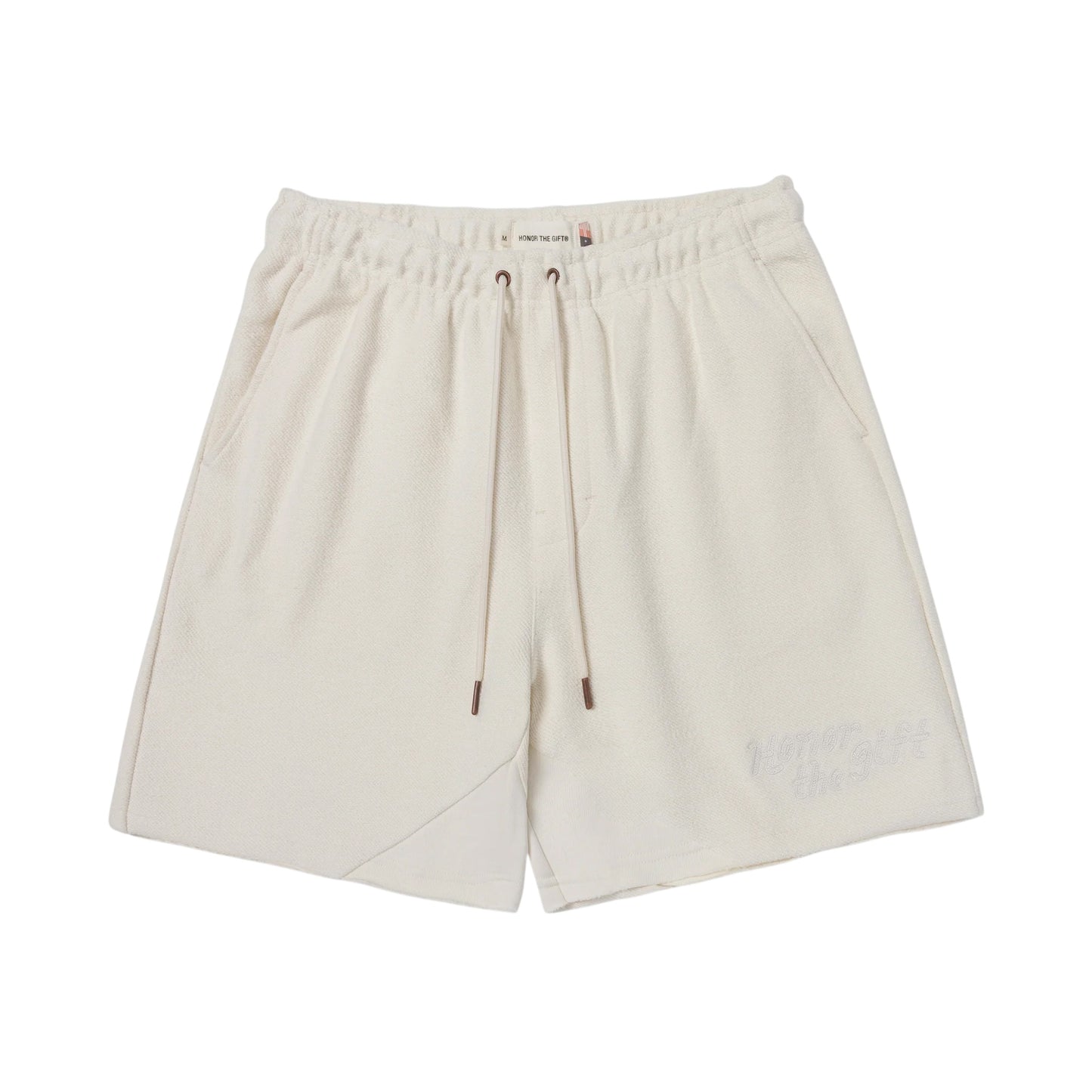 Honor The Gift Block Party Reverse Terry Short - Bone - HTG250220