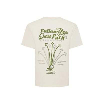 Eastside Golf "Follow Your Own Path" Tee - Bone